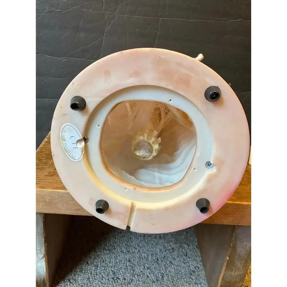 Vintage Ray Chia Collection Pink Angel Play Violin Statue 15.5” Tall Home Decor - Picture 10 of 12